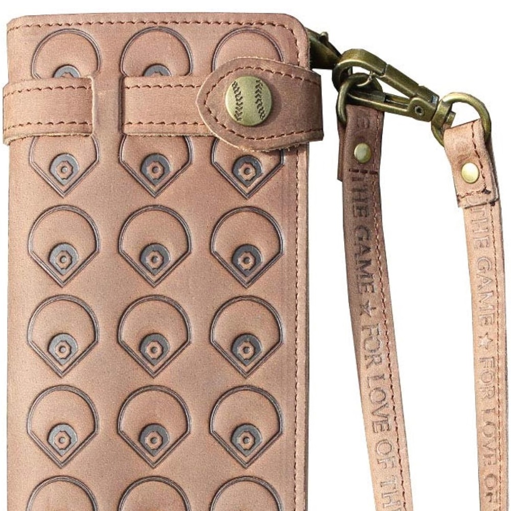 Baseball fan – baseball glove leather wallet